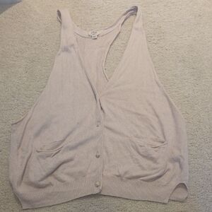 Wilfred Sweater Vest Low Armhole Tank